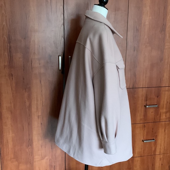AVEC LES FILLES  Oversized Shaket / Jacket - Blush Color - Picture 7 of 11